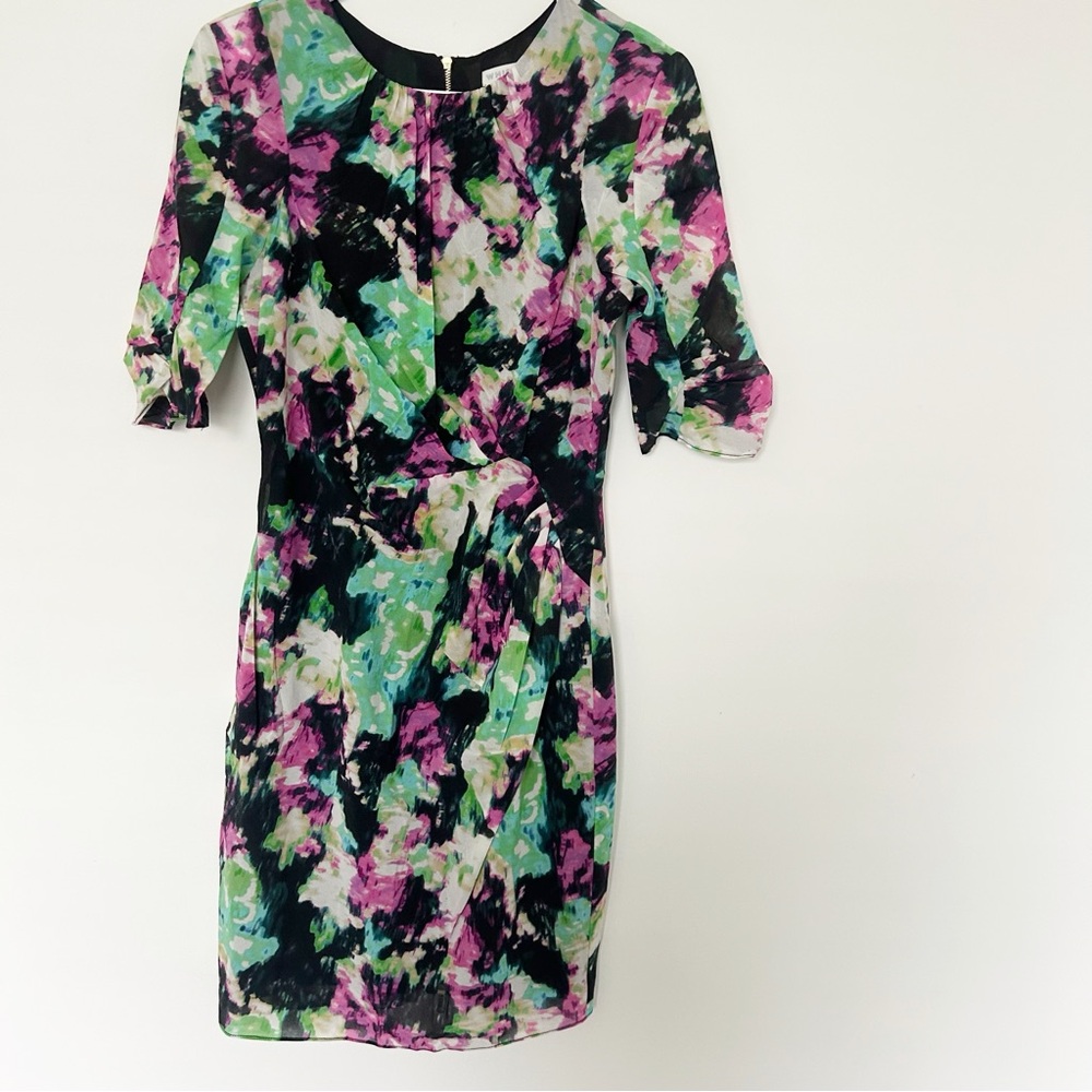 Whistles Floral Dress Silk Blend Size US 6